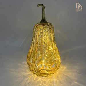 15" Champagne Glass Gourd LED