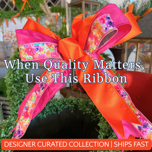 1.5"X10YDS Floral Impressions Deluxe Wired Ribbon