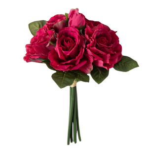 Shades of Pink Spring Tea Rose Bouquet