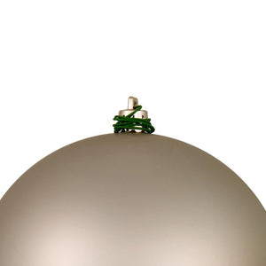 12" Oat Matte Ball UV Drilled