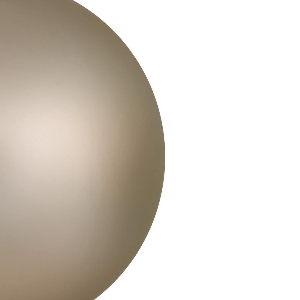 12" Oat Matte Ball UV Drilled
