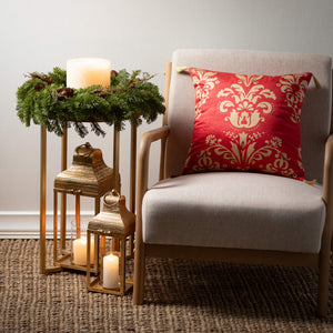 22" Soft Touch Pine Wreath with Pinecones