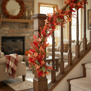 63" Mixed Fall Garland