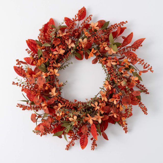26" Mixed Fall Wreath