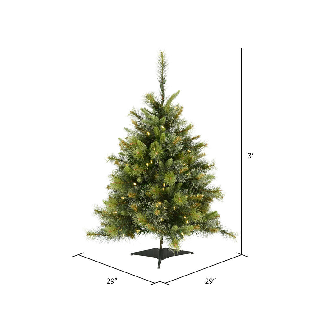Cashmere Artificial Pine Tree LED