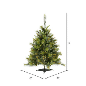 Cashmere Artificial Pine Tree LED