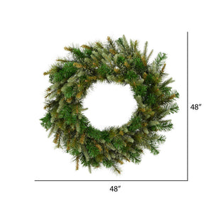 48" Cashmere Pine Artificial Christmas Wreath