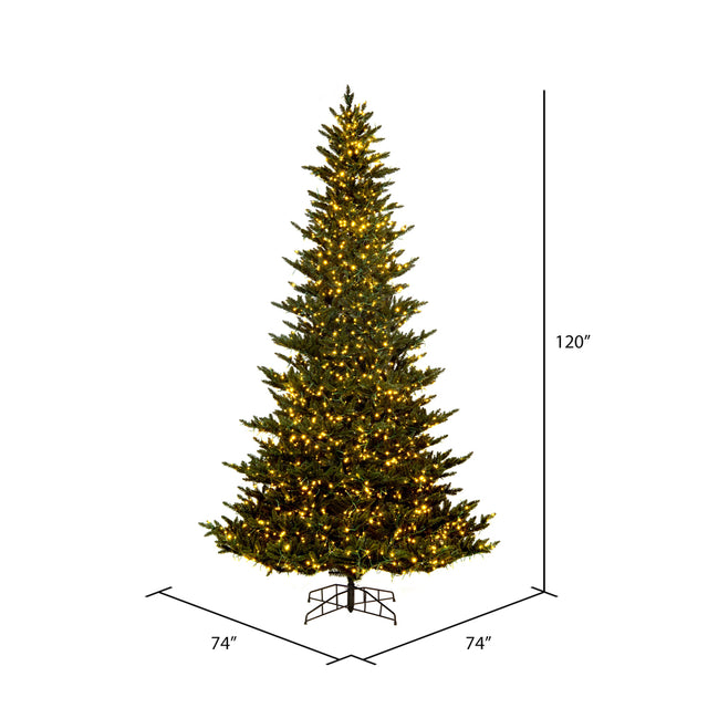 Natural Fraser Fir Artificial Christmas Tree 3mm LED