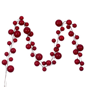 10' Pearl Branch Ball Garland