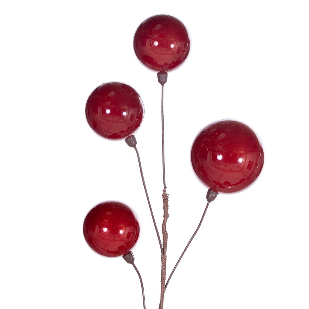 10' Pearl Branch Ball Garland
