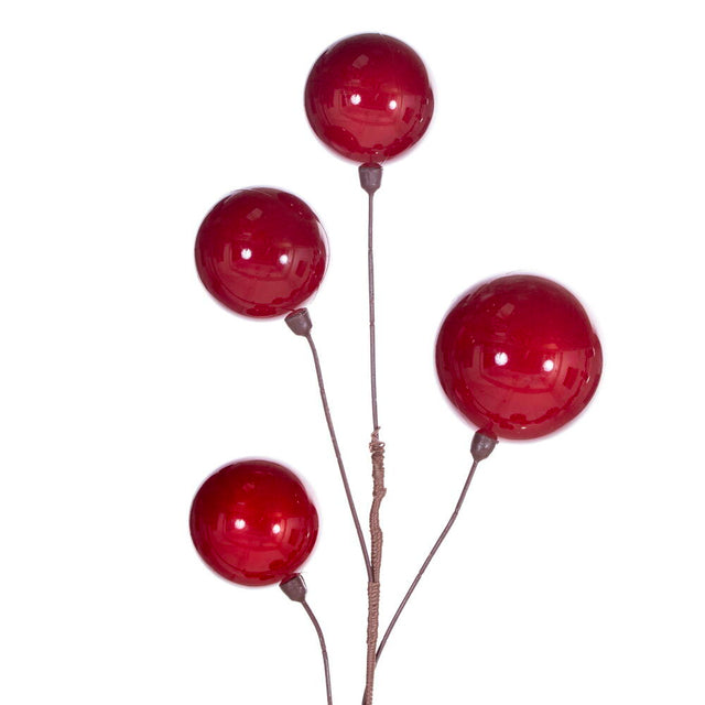 10' Pearl Branch Ball Garland