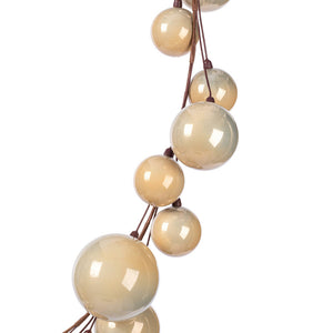 10' Pearl Branch Ball Garland