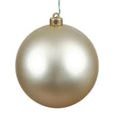 10" Matte Ball Christmas Ornament