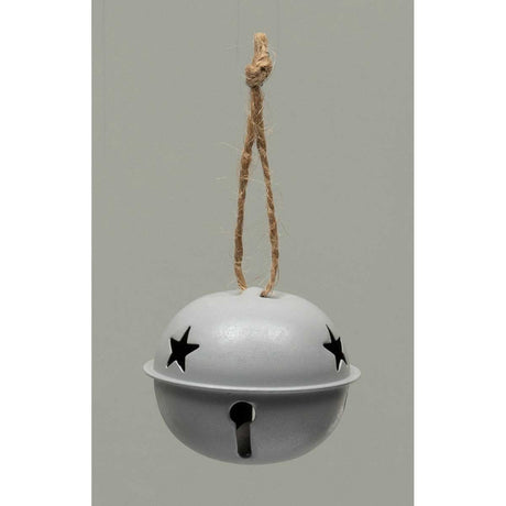 R1081 Jingle Bell 1.75 Grey 6 Set